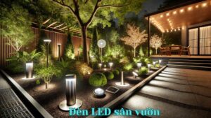 Đèn LED Sân Vườn: Giải Pháp Chiếu Sáng Hiện Đại Cho Không Gian Ngoài Trời