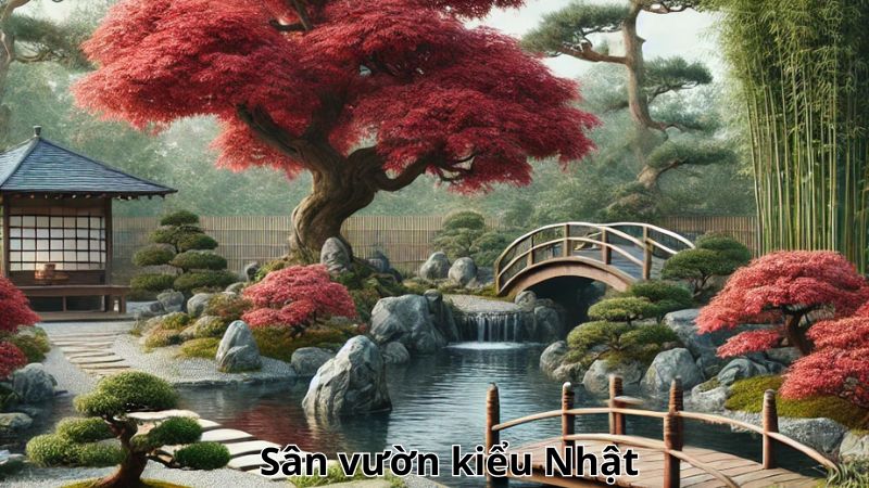 Sân vườn kiểu Nhật